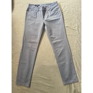 Brooks Brothers Brooke Fit Pants Size 6 Light Blue Slim Leg Women's Casul